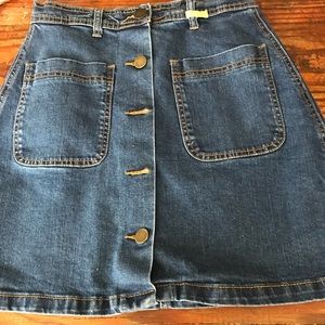 Denim skirt